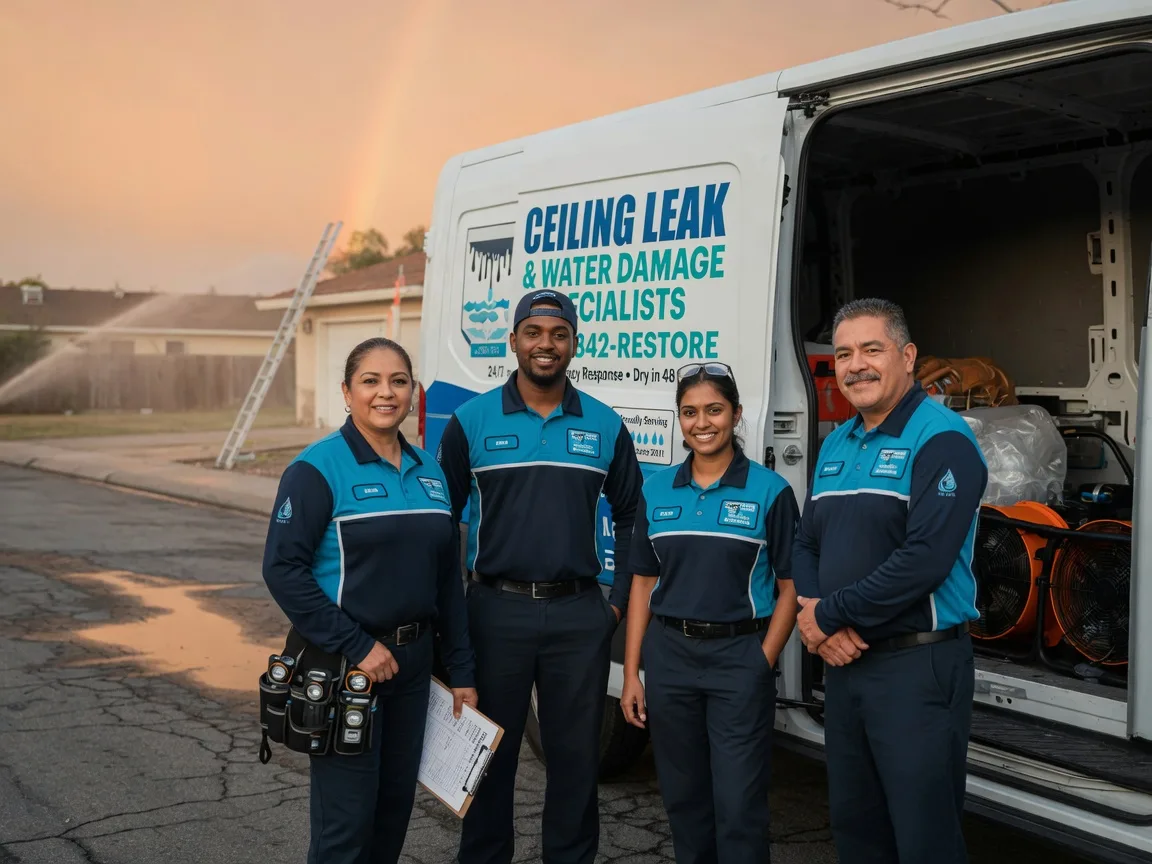 Ceiling Leak Cleanup company in Kipton, OH