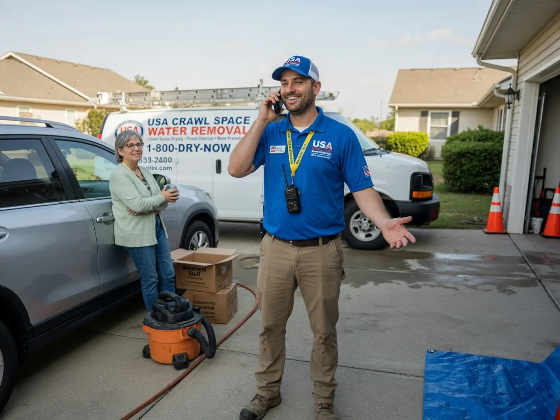 Crawl Space Water Removal Kipton, OH FAQs